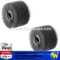 Good quality Inox Steel Wire Wheel Brush for Graining Machines with OD200mm 0.3mm wire diameter